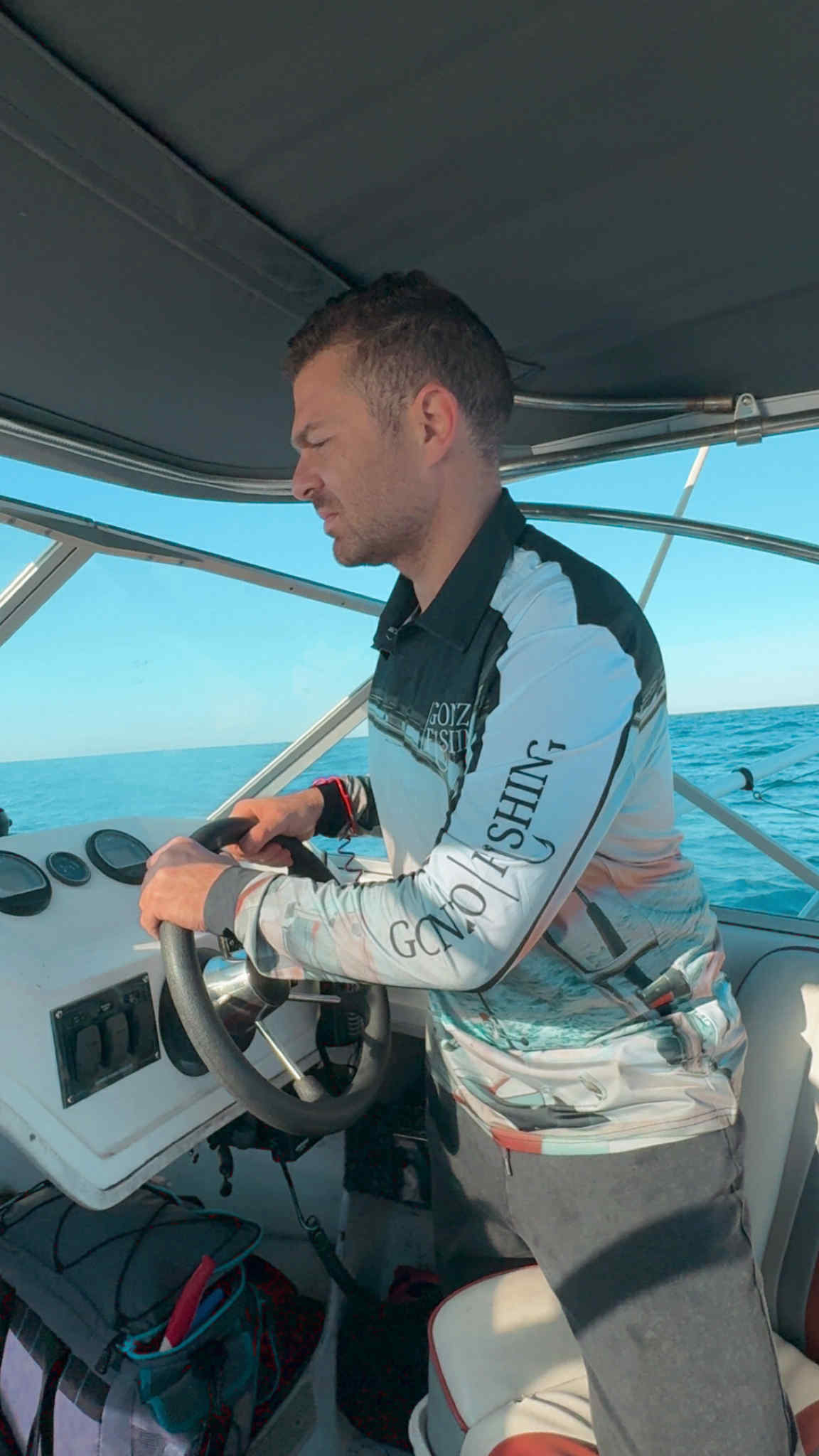 Unisex Fishing Shirt - Sunset